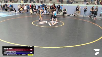 70 lbs Final - Ian Randolph, Kodiak Wrestling Club vs Noah King, Soldotna Whalers Wrestling Club