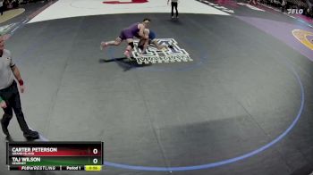 Cons. Round 2 - Carter Peterson, Grand Island vs Taj Wilson, Kearney