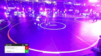 123 lbs Round Of 16 - Alex Herburger, Steel City WC vs Jaxon Ayres, Midwest Destroyers