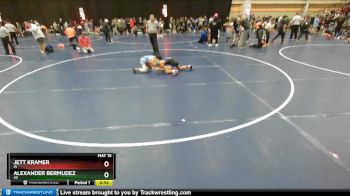 92 lbs Cons. Round 2 - Alexander Bermudez, AZ vs Jett Kramer, IA