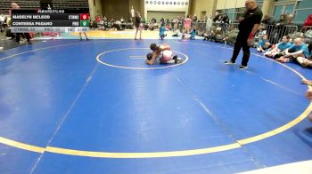 85 lbs Rr Rnd 4 - Madelyn Mcleod, CT Whale Girls vs Contessa Pagano, Pride Girls