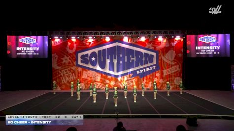 KO Cheer - Intensity [2026 L1.1 Youth - PREP - D2 - B Day 1] 2026 Southern Nationals by Cheer Power