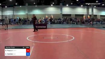 138 lbs Quarterfinal - Brian Papcun, Compound Wrestling vs Alex Naddeo, New Jersey