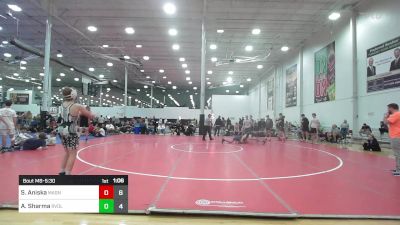 115 lbs Rr Rnd 3 - Santino Aniska, Mat Assassins Gray vs Aaryan Sharma, Revival Orange