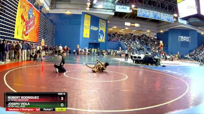 113 lbs Champ. Round 1 - Robert Rodriguez, St Peter Prepatory vs Joseph Viola, Seton Hall Prep