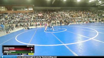 75-79 lbs Cons. Round 1 - Dovie Mayes, Montana vs Anna Lozano, St. Maries WC