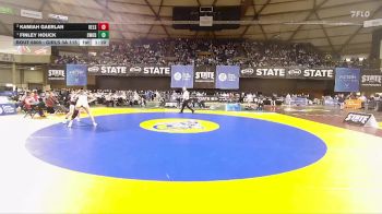 Girls 3A 115 lbs 1st Place Match - Finley Houck, Shorewood (Girls) vs Kamiah Gaerlan, Kelso (Girls)