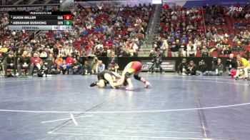 3A-165 lbs Semifinal - Jaxon Miller, Carlisle vs Abraham Bushong, Southeast Polk