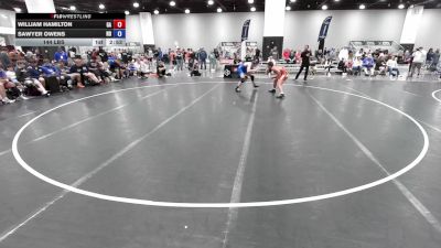 144 lbs William Hamilton, Georgia vs Sawyer Owens, North Dakota