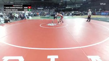 Boys 1B/2B 165 Champ. Round 1 - Alex Chavez-Portillo, River View vs Markis Teeples, Newport