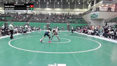 113 lbs Round 1 (16 Team) - David Ayala, Rockdale County vs Alex Blanc, West Forsyth