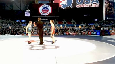 145 lbs Quarters - Audrey Robinson, Oregon vs Layla Risler, Wisconsin