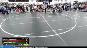 119 lbs Cons. Round 4 - Tyler Lachenberg, IL vs Tanner Paustian, IA