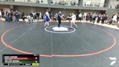 195 lbs Cons. Semi - Isiah Conner, Mountainside Wrestling Club (Youth Wrestling) vs William Bomba, Team Idaho Wrestling Club