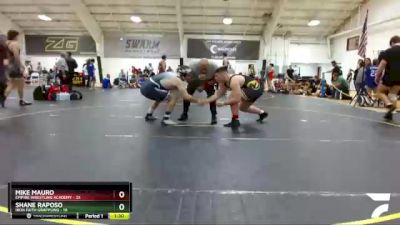 220 lbs Round 1 (6 Team) - Shane Raposo, Iron Faith Grappling vs Mike Mauro, Empire Wrestling Academy