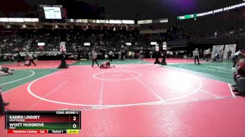 164 lbs Cons. Round 2 - Kainen Lindsey, Unattached vs Wyatt Musgrove, PBG1