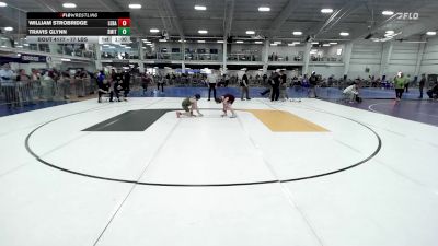 77 lbs Consi Of 16 #2 - William Strobridge, Lebanon vs Travis Glynn, Smitty's Wrestling Barn