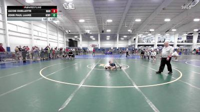 48 lbs Round Of 16 - Jacob Ouellette, Maine Trappers WC vs John Paul Laake, Newtown