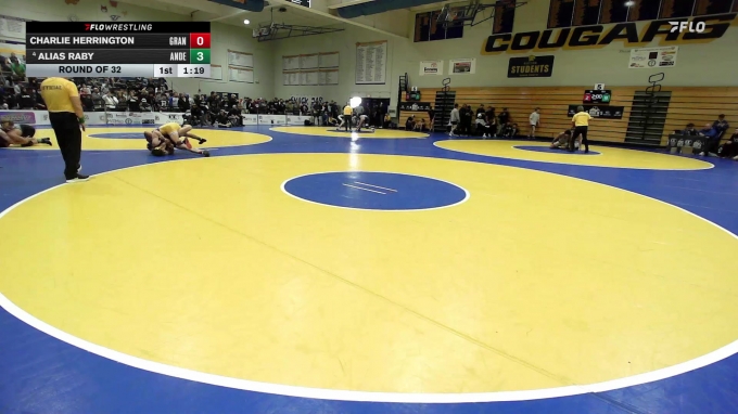 153 lbs Round Of 32 - Charlie Herrington, Granada vs Alias Raby, Anderson