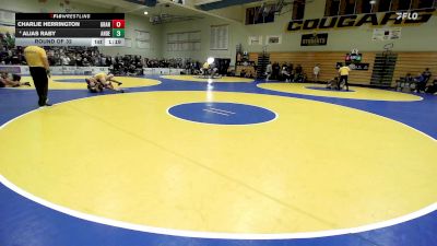 153 lbs Round Of 32 - Charlie Herrington, Granada vs Alias Raby, Anderson