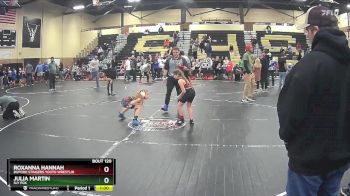 62/70 Round 5 - Julia Martin, Sly Fox vs Roxanna Hannah, Buford Stingers Youth Wrestlin