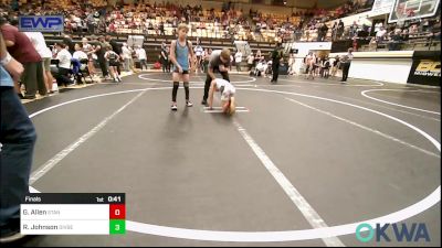 76 lbs Final - Gunner Allen, Standfast OKC vs Ryker Johnson, Division Bell Wrestling