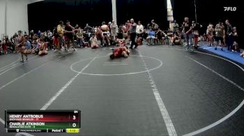 84 lbs Semis (4 Team) - Charlie Atkinson, Revolution Elite vs Henry Antrobus, Backyard Brawler