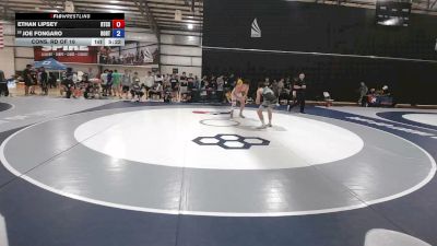 61 kg Cons. Rd Of 16 - Ethan Lipsey, Regional Training Center South vs Joe Fongaro, Boone RTC
