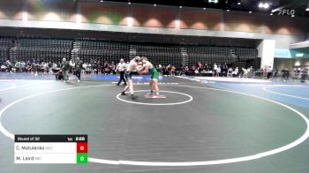 197 lbs Round Of 32 - Cole Matulenko, Wisconsin-Eau Claire vs Mac Laird, Big Bend