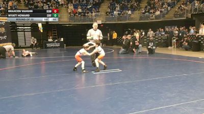 45 lbs Round Of 32 - Braxcen Vaughn, Berwick vs Wyatt Howard, Central York
