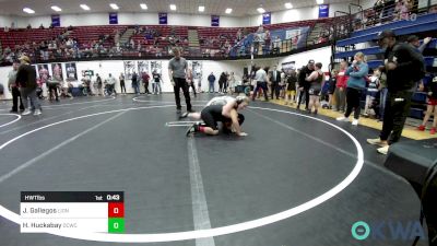 Consi Of 4 - Jayden Gallegos, Lions Wrestling Academy vs Hayden Huckabay, Deer Creek Wrestling Club