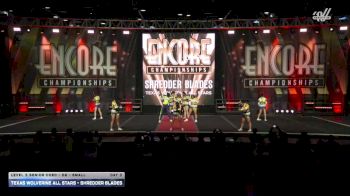 Texas Wolverine All Stars - Shredder Blades [2025 L3 Senior Coed - D2 - Small Day 3] 2025 Encore Grand Nationals