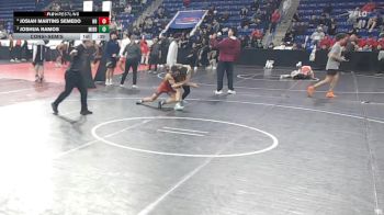 120 lbs Consolation - Josiah Martins Semedo, New Bedford vs Joshua Ramos, Middletown