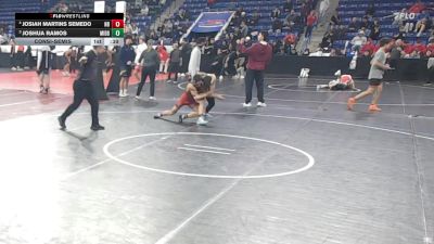 120 lbs Consolation - Josiah Martins Semedo, New Bedford vs Joshua Ramos, Middletown