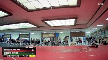 144 lbs Cons. Round 5 - Cuyler Johnston, Highland vs Nicolas Chavez, Burley