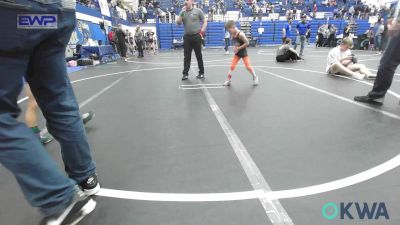 52 lbs 3rd Place - Jaxxe Madrid, Chickasha Youth Wrestling vs Lynx Lehman, Lexington Wrestling Club