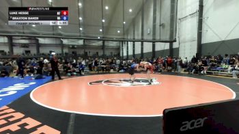 16U Boys FS - 106 lbs Champ. Round 2 - Luke Hesse, MT vs Braxton Baker, WA