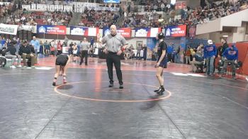 G - 100 lbs Champ. Round 2 - Peyton Liva, Butte (Girls) vs Natalie Starks, Billings Skyview (Girls)