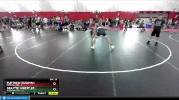 113 lbs Round 3 (4 Team) - Drafted Wrestler, Glenbard East vs Matthew Rossman, Roncalli Red