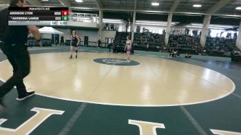 138 lbs Champ. Round 1 - Katerina Lange, Grand Valley State vs Addison Lyon, Mount Union