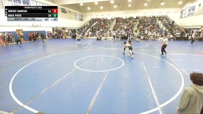 106 lbs Champ. Round 2 - Max Fate, Edison vs Diego Garcia, Placentia