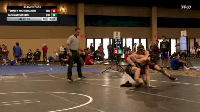 157 lbs Rd Of 16 - Jimmy Harrington, Harvard vs Gunnar Myers, Northwestern