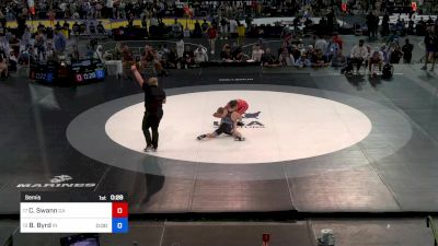 106 lbs Semis - Christopher Swann, GA vs Brady Byrd, IN