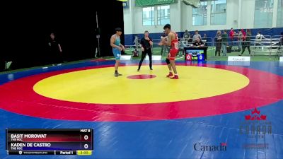 60kg 1st Place Match - Basit Morowat, The ROC vs Kaden De Castro, The ROC