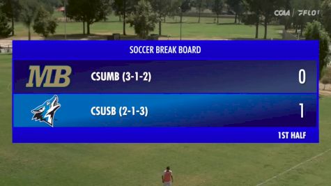 Replay: CSUMB vs CSUSB - English - 2024 CSUMB vs CSUSB | Oct 4 @ 12 PM