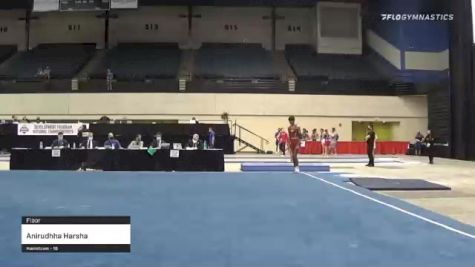 Anirudhha Harsha - Floor - 2021 USA Gymnastics Development Program National Championships