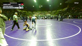 113 lbs Consi Of 16 #1 - Caden Lopez, Woodlake vs Brayden Ramsey, Bullard