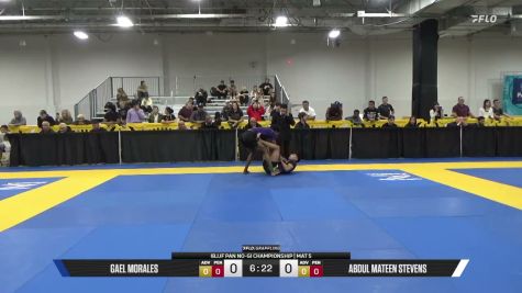 Abdul Mateen Stevens vs Gael Morales 2026 Pan IBJJF Jiu-Jitsu No-Gi Championship