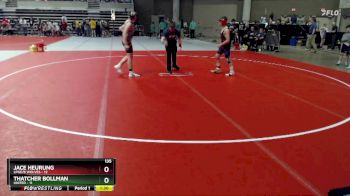 135 lbs Semis (4 Team) - Thatcher Bollman, UNITED vs Jace Heurung, LPGE/B Wolves