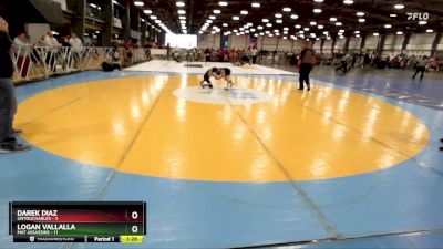 60 lbs Rd# 2 10:30am Friday - Logan Vallalla, Mat Assassins vs Darek Diaz, Untouchables